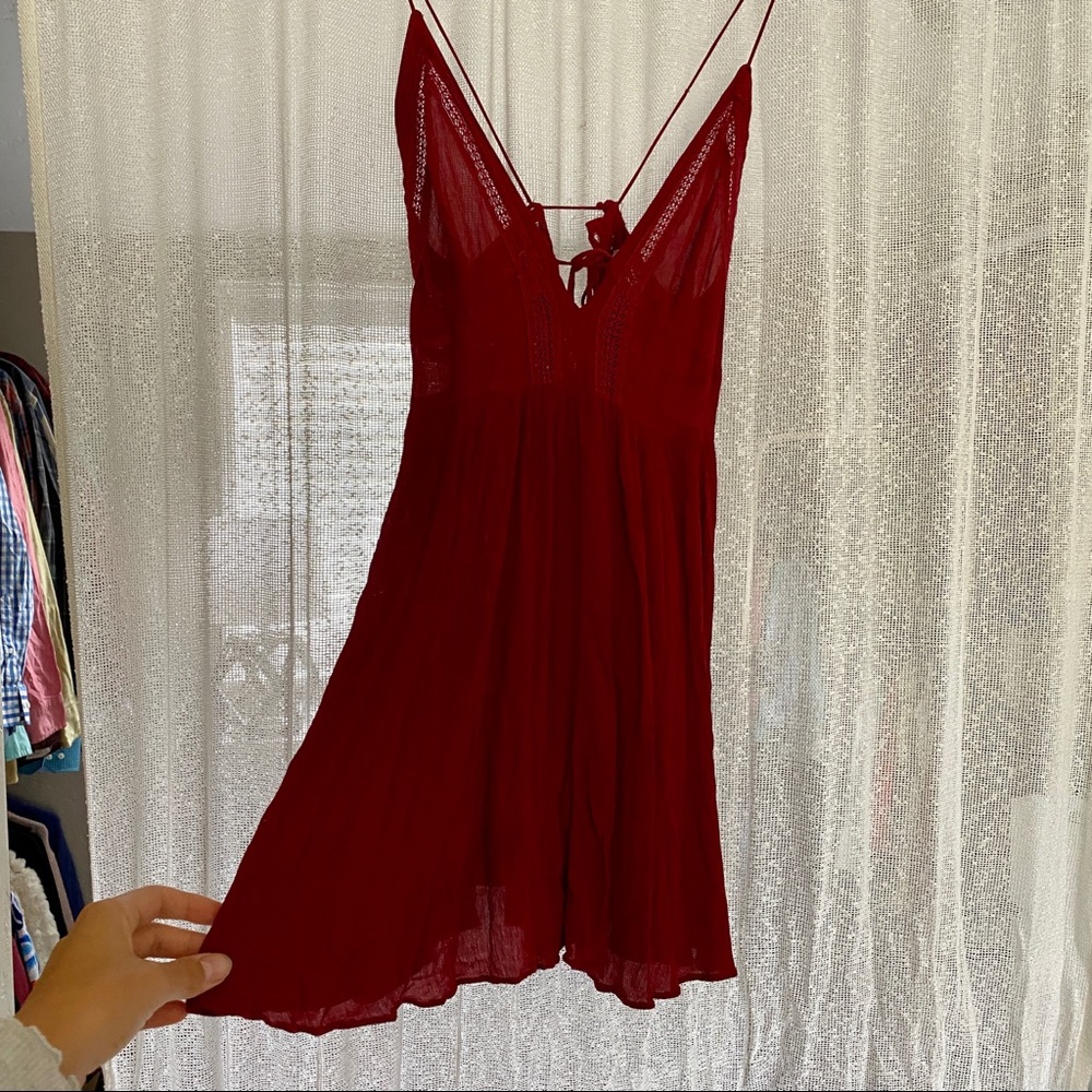 Intimately Free People Red Dress